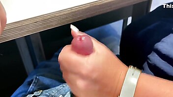 German blonde pov, blonde amateur handjob cumshot, german milf gives, big boobs blonde handjob hd milf pov, pov milf handjob cumshot