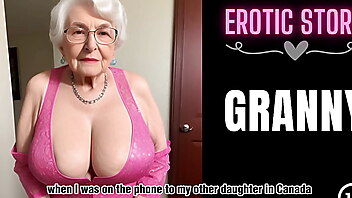Granny oma and young, audio asmr, a christmas story, mature story, christmas granny