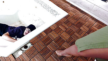 Cheating homewrecker, cumshot doggy cum licking, wife plumbing, wife services several, serviced cum